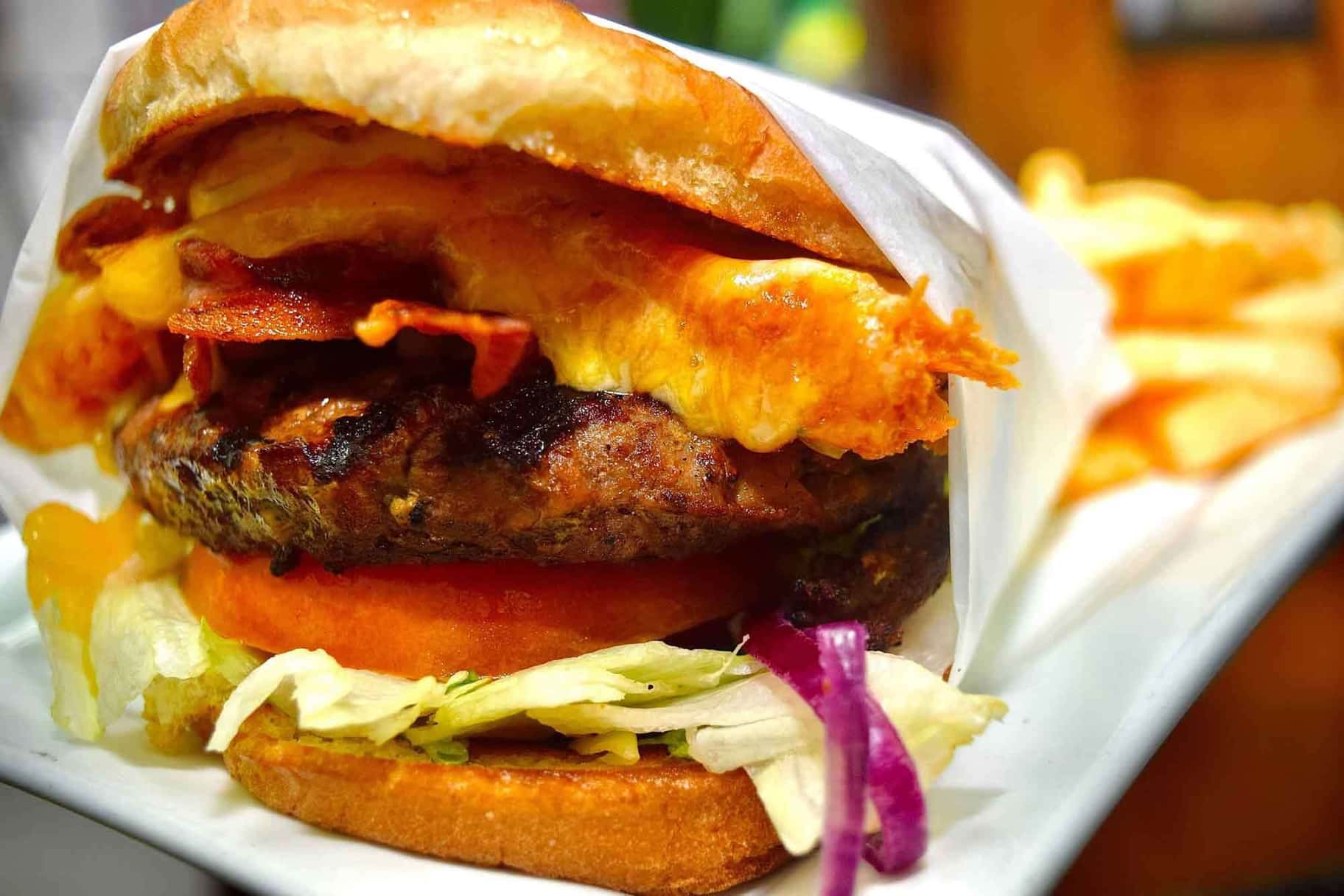 Mexican torta sandwich on toasted bolillo bread