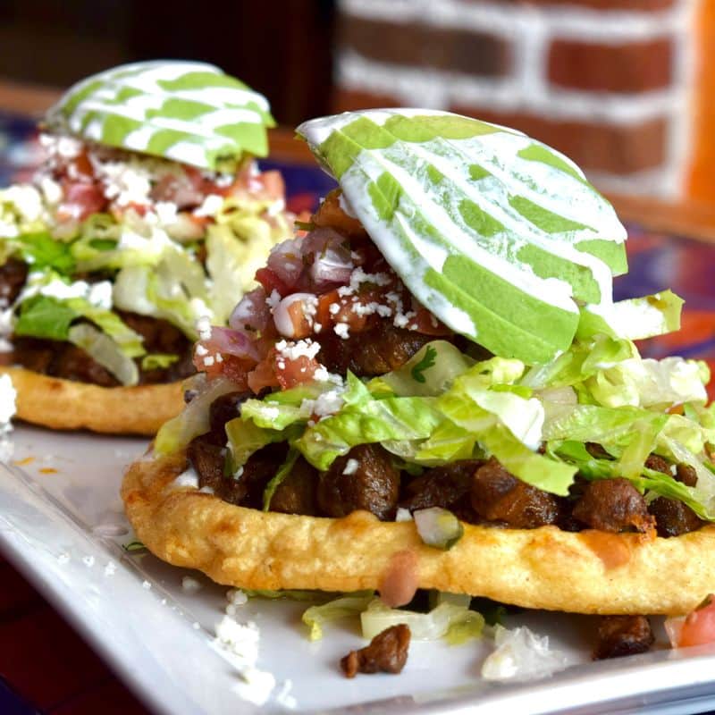 Loaded tostada with avocado — La Herradura on Instagram